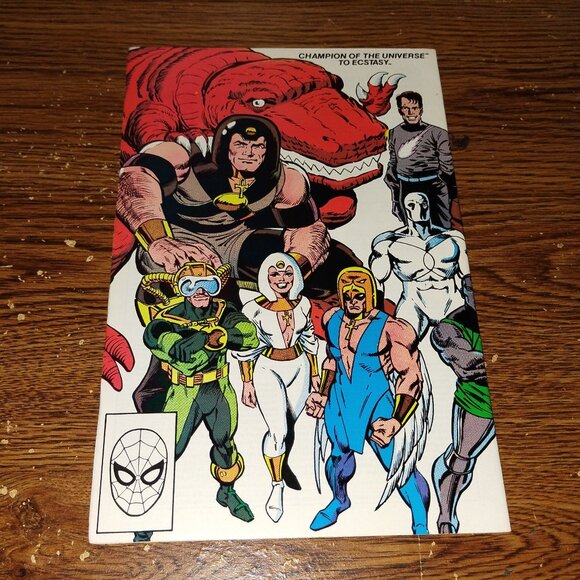 Official Handbook of Marvel Universe Update '89 #2 Champion of the Universe - Picture 2 of 3